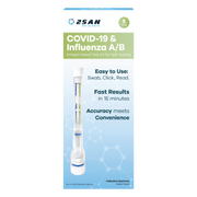 2San Covid-19 & Influenza A/B Pen Test - 5 Pack