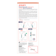 2San Covid-19, Influenza A/B & RSV Pen Test - 2 Pack