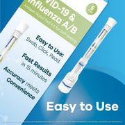 2San Covid-19 & Influenza A/B Pen Test - 5 Pack
