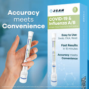2San Covid-19 & Influenza A/B Pen Test - 5 Pack