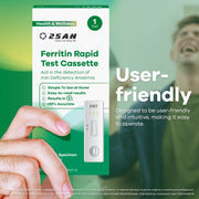 2San Ferritin (Iron) Rapid Test - 1 Pack