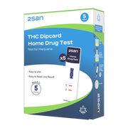 2San THC Drug Test Dipcard - 5 Pack