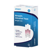 2San Alcohol Breathalyzer Test - 3 Pack