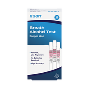 2San Alcohol Breathalyzer Test - 3 Pack