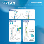 2San Covid-19 & Influenza A/B Pen Test - 1 Pack