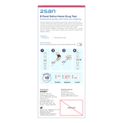 2San 8 Panel Saliva Drug Test - 1 Pack