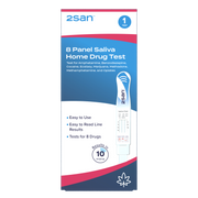 2San 8 Panel Saliva Drug Test - 1 Pack