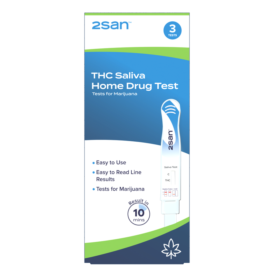 2San THC Saliva Drug Test - 3 Pack